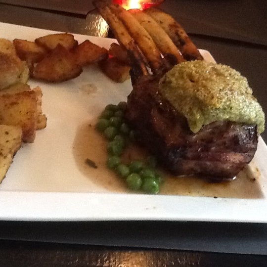 One of today's special: rack of lamb