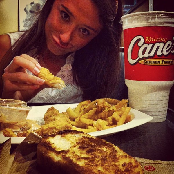 Photo taken at Raising Cane&#39;s Chicken Fingers by Sage V. on 4/14/2012