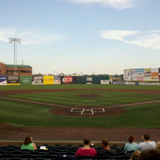 Photo taken at GCS Ballpark by Dani T. on 7/21/2012