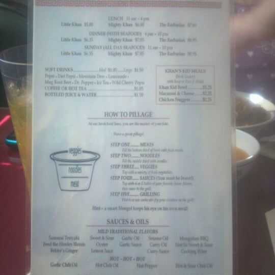 Mongolian grill Grand Island, NE