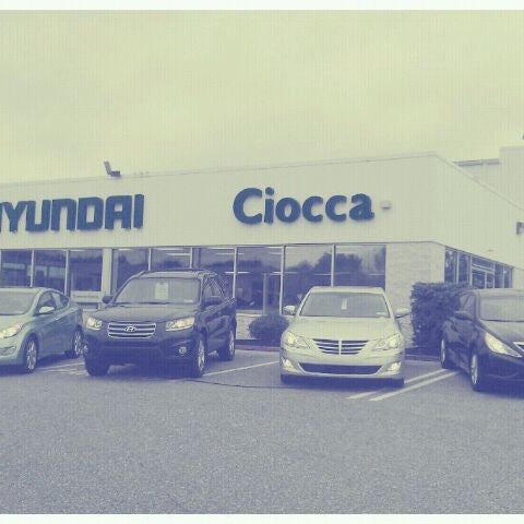 Photo taken at Ciocca Hyundai by Megan B. on 9/22/2011