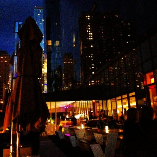 Photo taken at The Terrace at Yotel by Joanna L. on 8/11/2012
