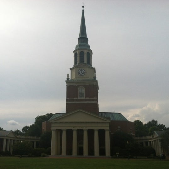 Photo taken at Wake Forest University by Brittney M. on 8/7/2012