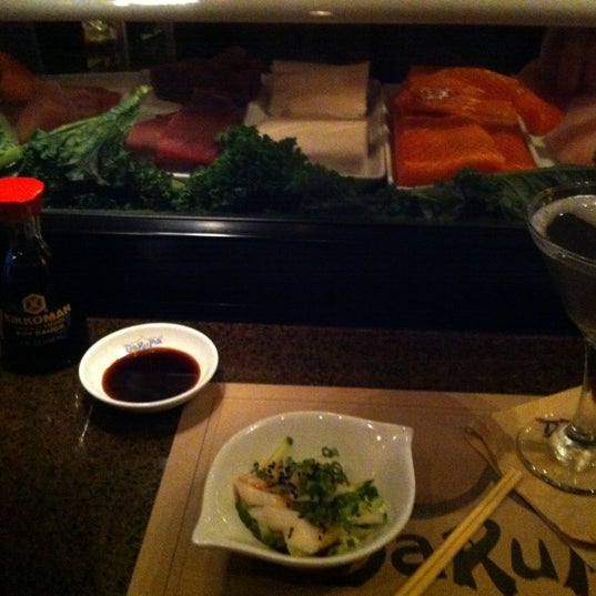 Photo taken at DaRuMa- Japanese Steakhouse and Sushi Lounge by Trisha B. on 9/12/2012