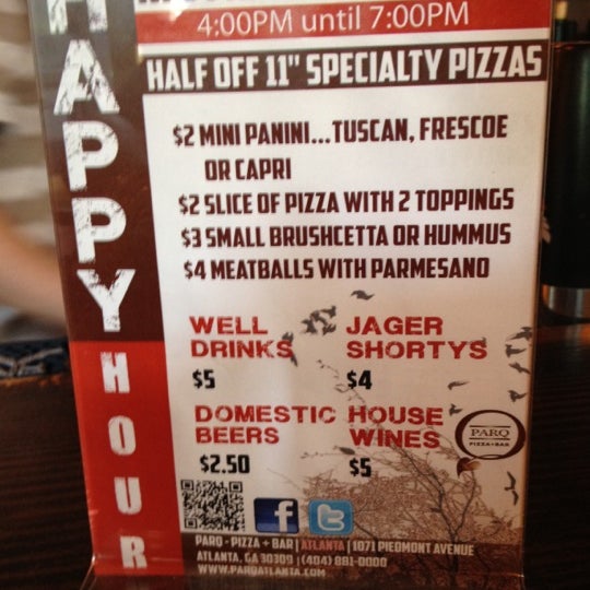 Foto tirada no(a) ParQ Pizza + Bar por Allison T. em 7/13/2012