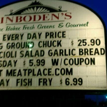 Foto tirada no(a) Inboden&#39;s Gourmet Meats &amp; Specialty Foods por Marilyn L. em 3/21/2012