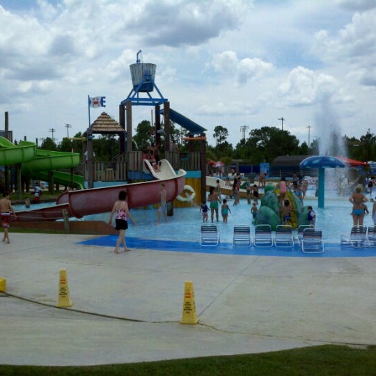 Photo taken at Gulf Islands Waterpark by Amy M. on 6/21/2012
