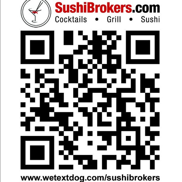 Das Foto wurde bei Sushi Brokers von Wetextdog am 8/30/2012 aufgenommen