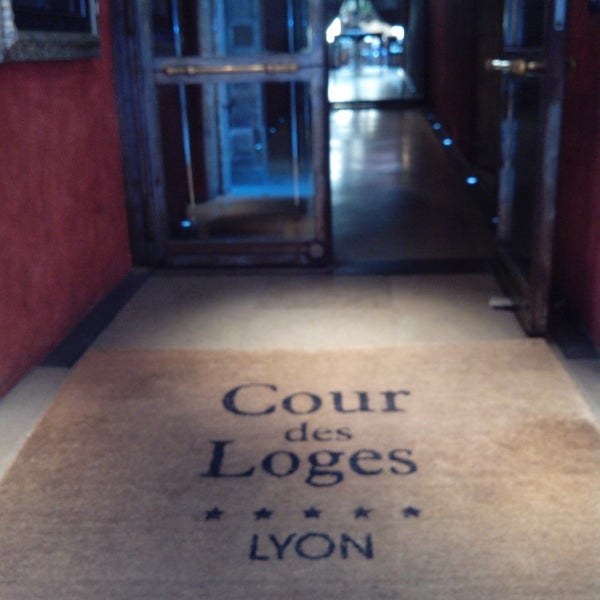 Photo taken at Hôtel Cour des Loges by Stephane S. on 6/25/2014