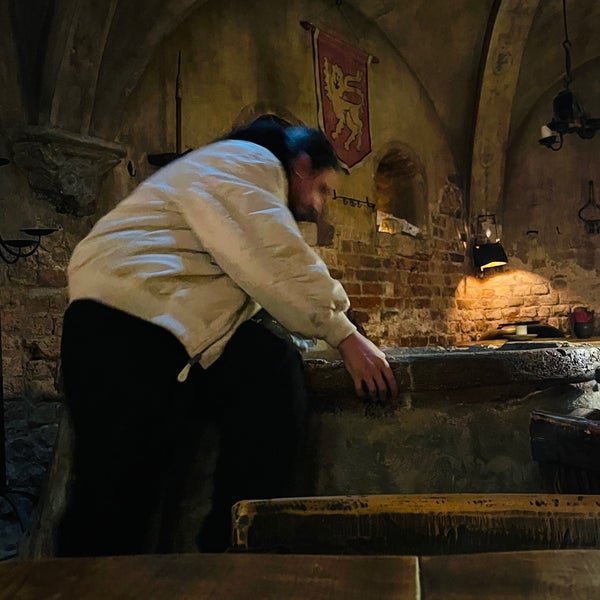 Photo taken at Rozengrāls | Authentic Medieval Restaurant by Crank E. on 4/16/2024