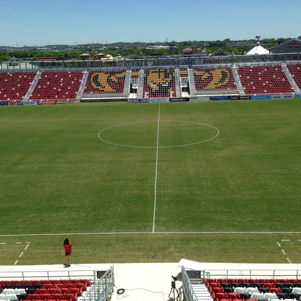 Photo taken at Toyota Field by Melissa L. on 5/4/2013