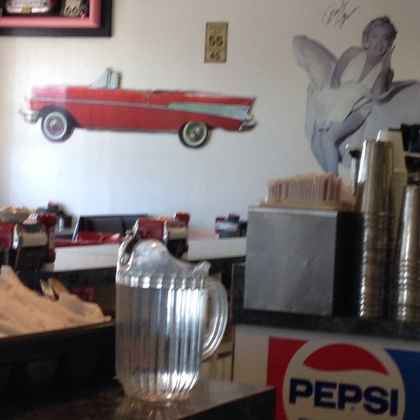 Photo taken at The 50&#39;s Diner by Brenda S. on 1/28/2014