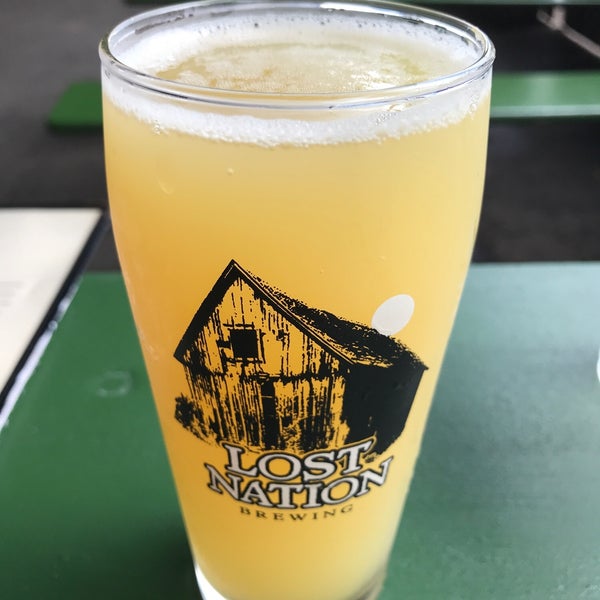 Photo taken at Lost Nation Brewing by Richard W. on 7/31/2019
