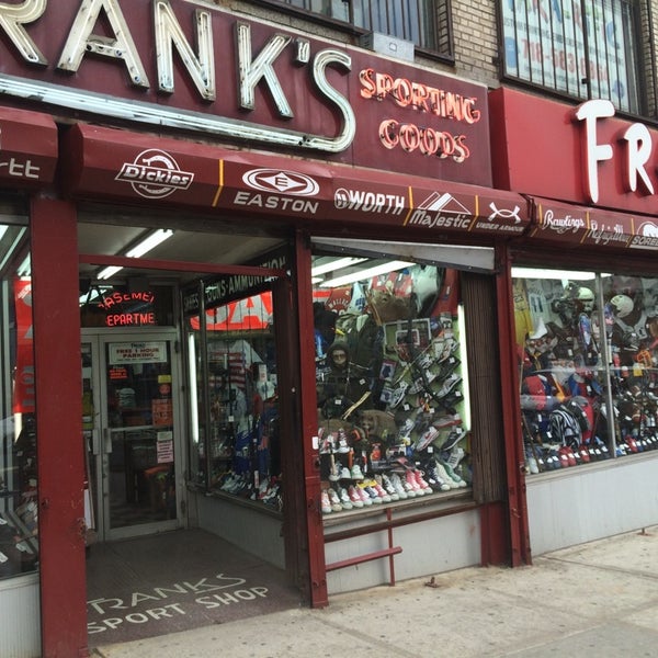 Franks sporting goods sale bronx