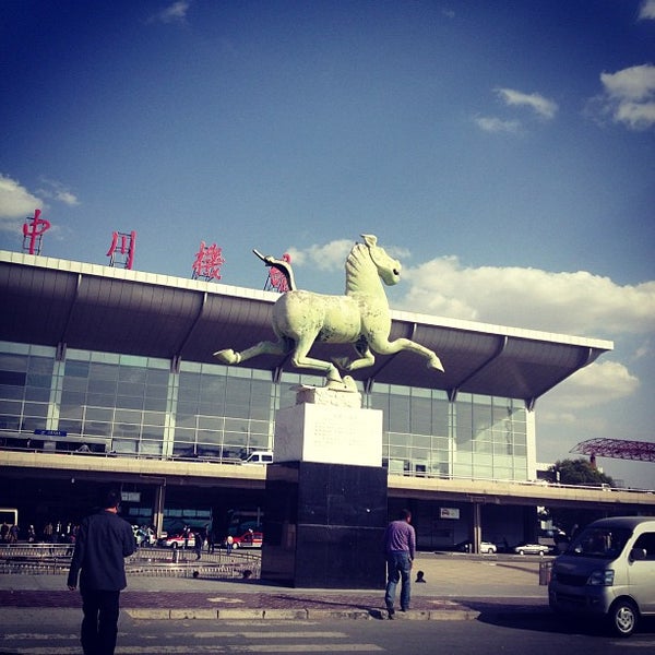 photo taken at 兰州中川国际机场 (lhw) by dong c. on 10/18/2012