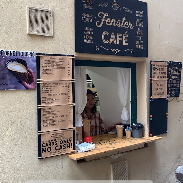 Fenster Cafe Wien