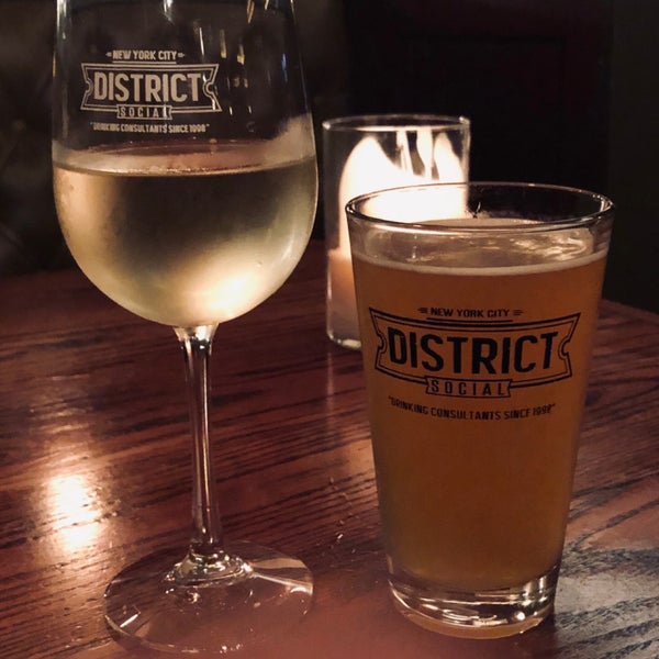 Photo taken at District Social by George on 8/21/2019