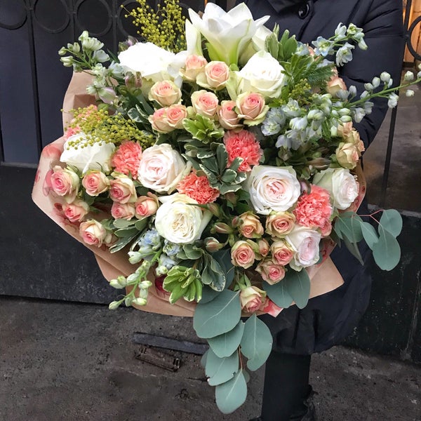 Foto tomada en Цветы de Fleurs студия флористики  por Светлана el 1/27/2018