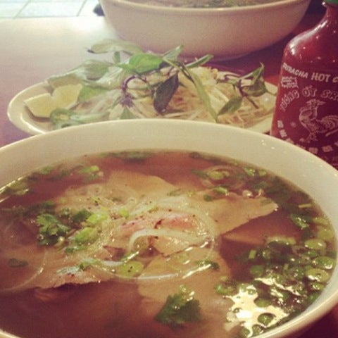 Photo taken at Pho Lucky by Natalie on 12/10/2012