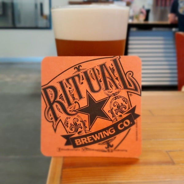 Photo taken at Ritual Brewing Co. by Raymond H. on 8/17/2019