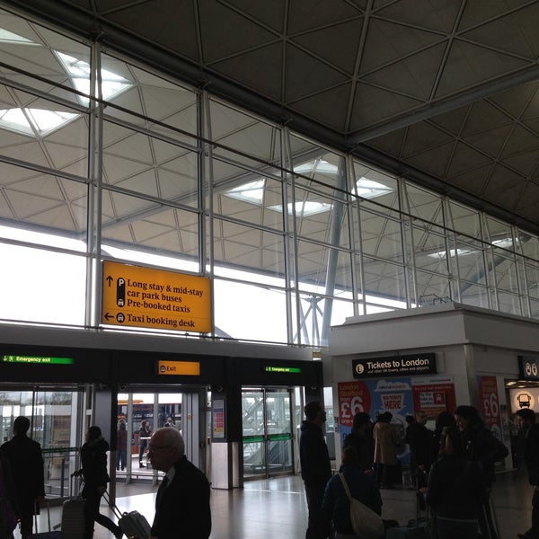 Photo taken at London Stansted Airport (STN) by Matej K. on 4/27/2013