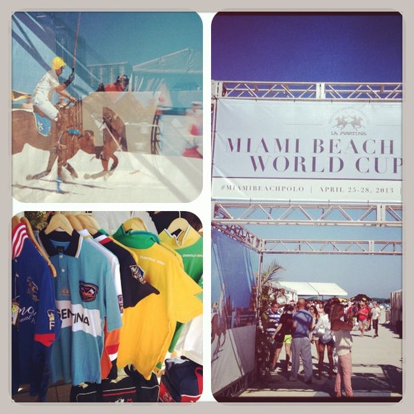 Photo taken at Miami Beach Polo World Cup by Ibiley™ U. on 4/28/2013