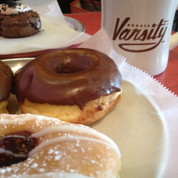 Photo taken at Varsity Donuts by Ben S. on 3/21/2013