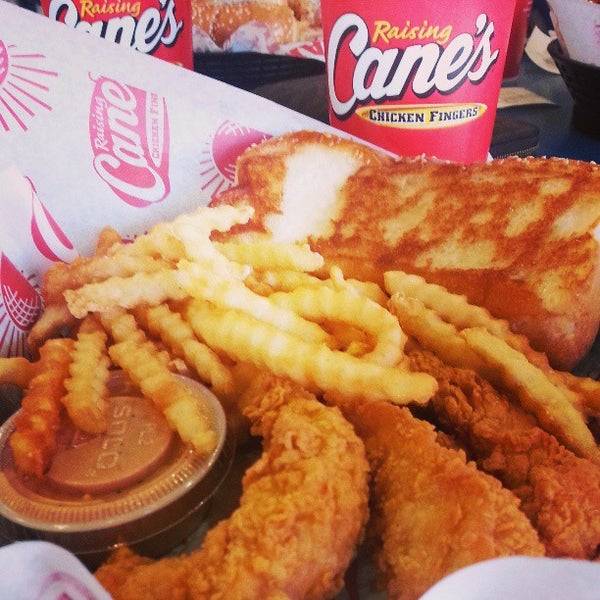 Photo taken at Raising Cane&#39;s Chicken Fingers by Shaun A. on 4/21/2013