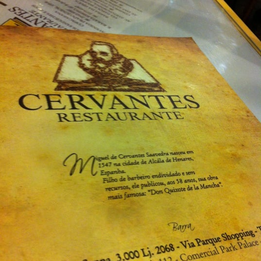 รูปภาพถ่ายที่ Cervantes โดย Marcello Pereira เมื่อ 9/30/2012