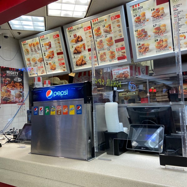 KFC Fast Food Restaurant in City Centre