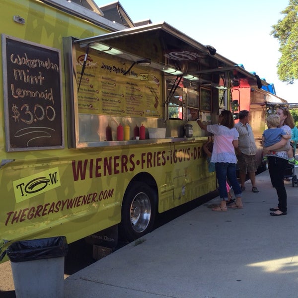 Photo taken at The Greasy Wiener Truck by Ruth N. on 8/1/2014