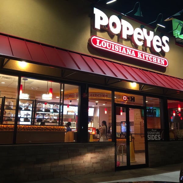 Popeyes Louisiana Kitchen Fried Chicken Joint in Hillside