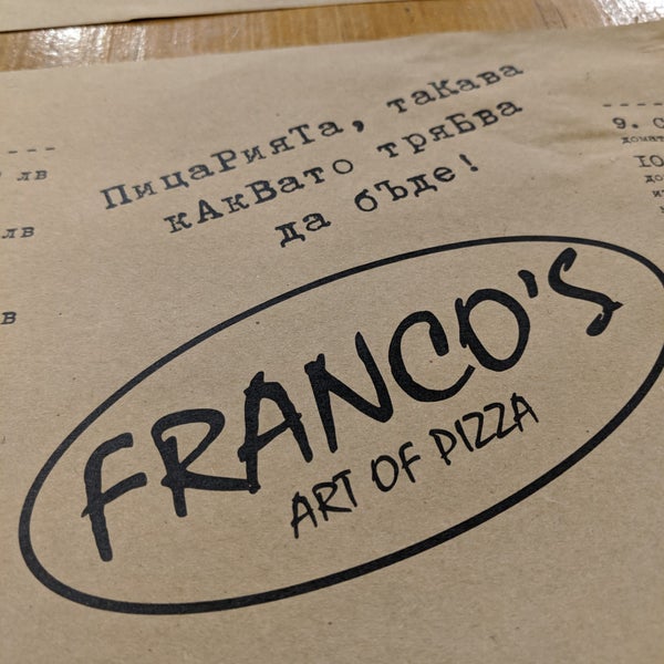 Photo prise au Franco&#39;s Pizza par Renz N. le11/8/2019