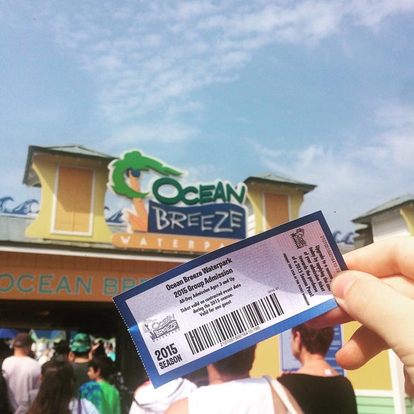 Photo taken at Ocean Breeze Waterpark by Артём М. on 7/8/2015