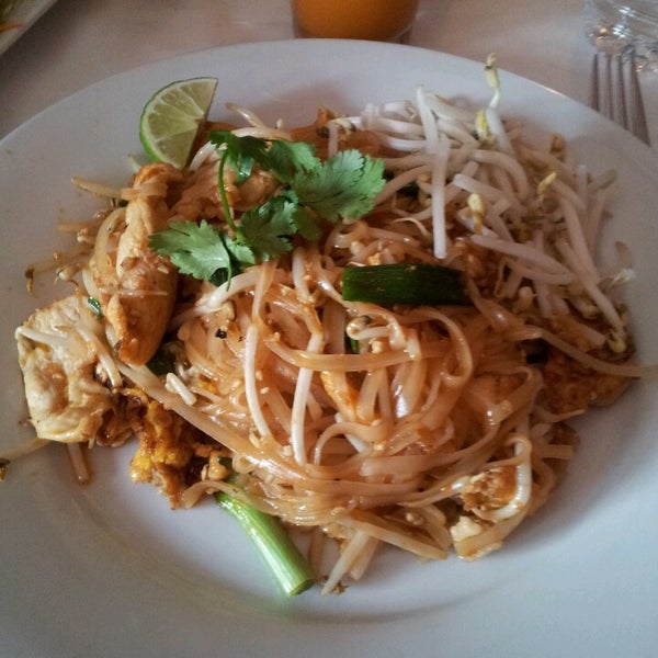 Photo taken at Thai Bros Restaurant by Melody M. on 1/19/2014