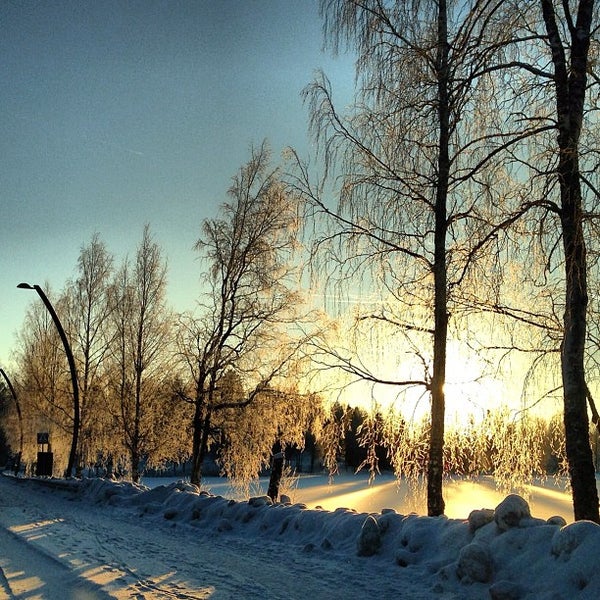Photo taken at Kangasniemi by Jarkko K. on 1/12/2013