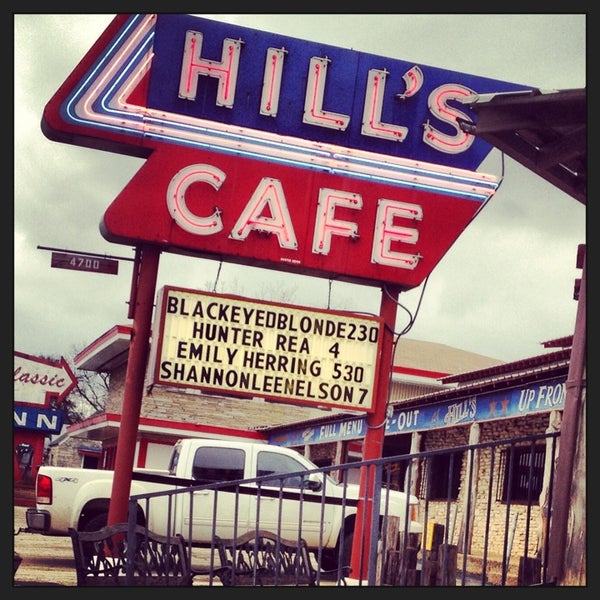 Photo taken at Hill&#39;s Cafe by Ashley on 3/10/2013