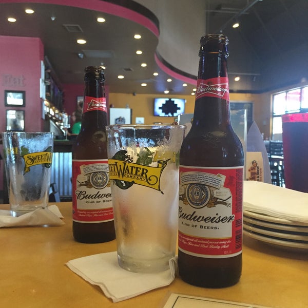 Photo taken at Lucky&#39;s Burger and Brew by Daghan on 7/11/2015
