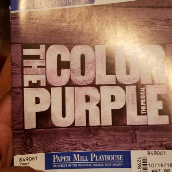 Photo taken at Paper Mill Playhouse by Alayna W. on 10/20/2018