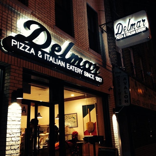 Photo taken at Delmar Pizzeria by David K. on 12/28/2013