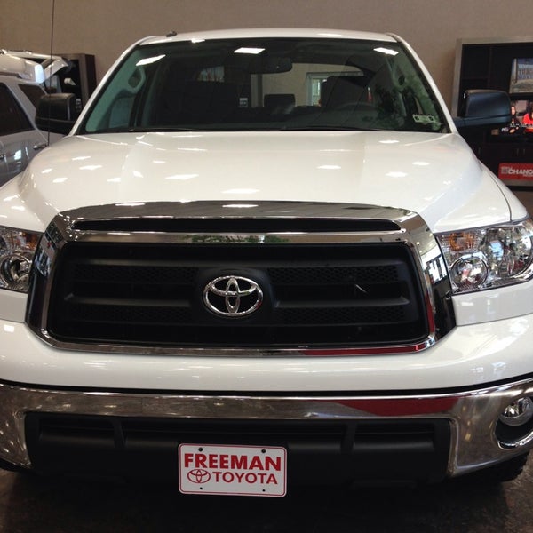 Photo taken at Freeman Toyota by Wes on 6/13/2013