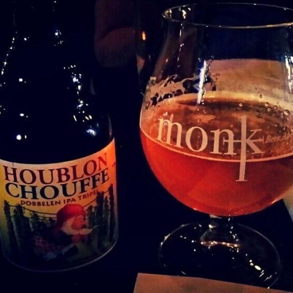 Photo taken at Monk Beer Abbey by Shawn K. on 2/4/2014