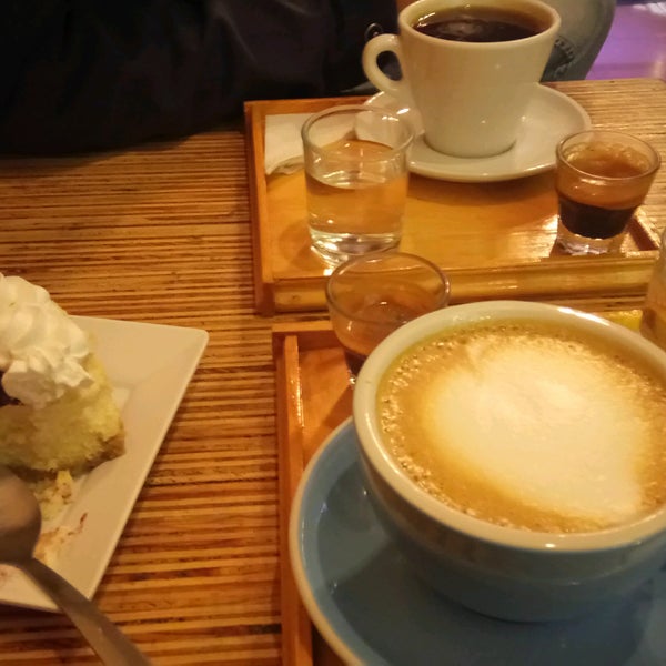 Photo taken at Coyote Specialty Coffee &amp; Tea bar by Videl V. on 2/12/2017