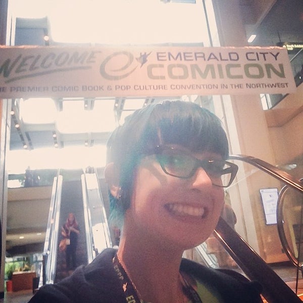Foto tirada no(a) Emerald City Comicon por Merrick M. em 3/31/2014