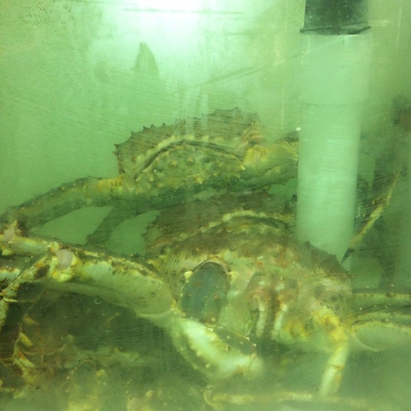 Photo taken at Aqua Best Seafood, Inc by Freeman on 12/23/2012