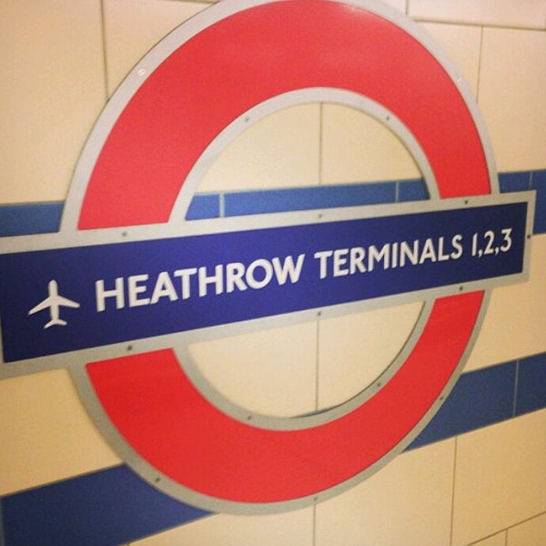 Heathrow Terminals 2 & 3 London Underground Station Wellingto