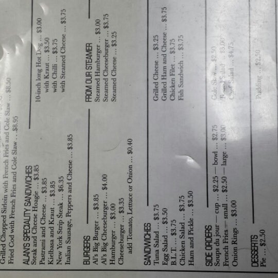 Alan's Cup'n Saucer Café