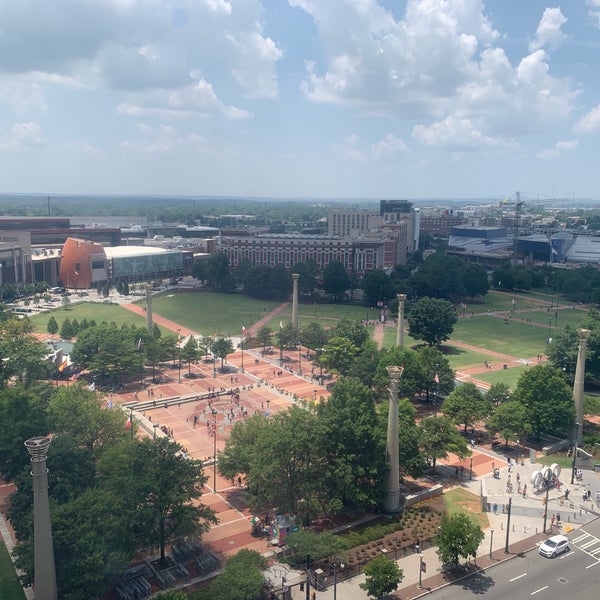 Foto diambil di SkyView Atlanta oleh Gustavo L. pada 7/6/2019
