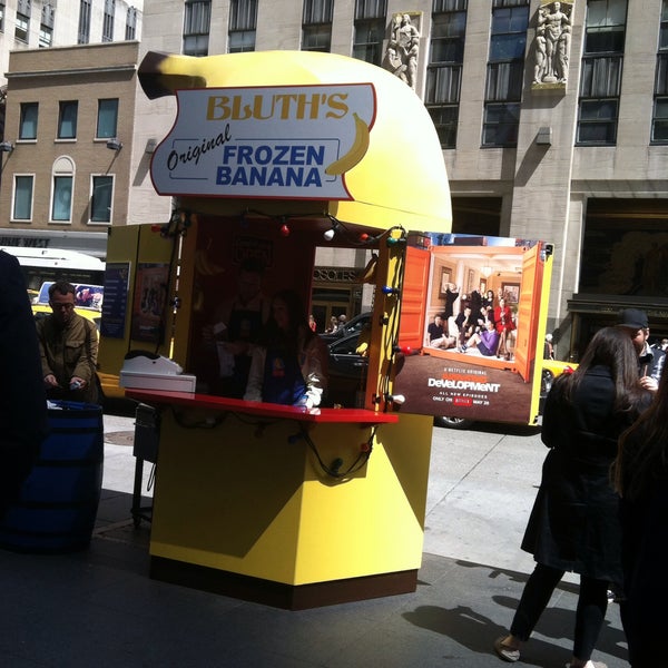 Photo taken at Bluth’s Frozen Banana Stand by Amy Y. on 5/13/2013