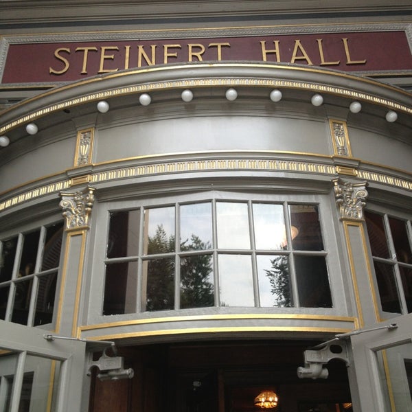 Photo taken at M. Steinert &amp; Sons - Steinert Hall by Elleen on 7/18/2013